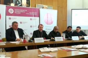 konferencja prasowa w episkopacie